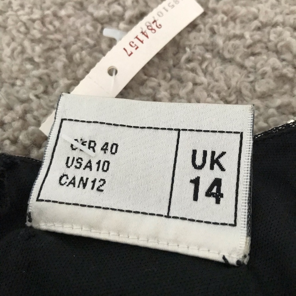 Cocktail Dress with Silver Beads NEW - Picture 5 of 7